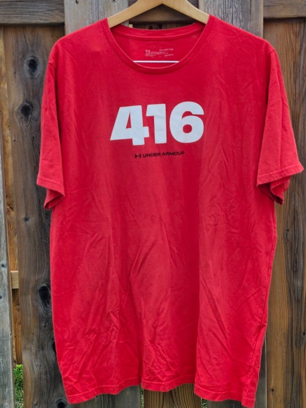 UNDER ARMOUR 416 Area Code T-Shirt Men's 2XL